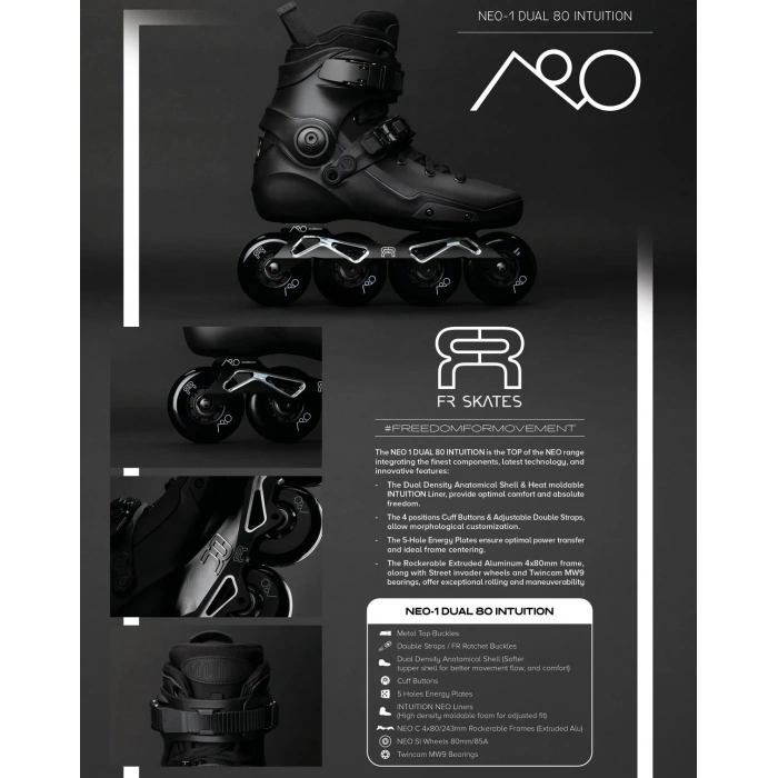 FR SKATES NEO 1 DUAL 80 INTUTION - 11 